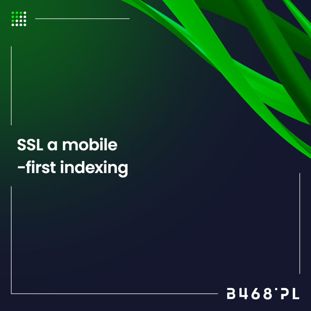SSL a mobile-first indexing